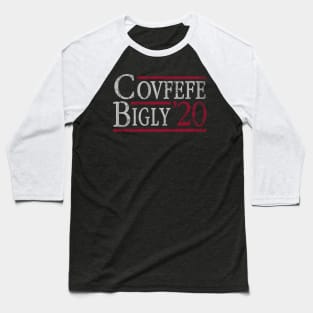 Covfefe Bigly 2020 Election Trump Biden Baseball T-Shirt